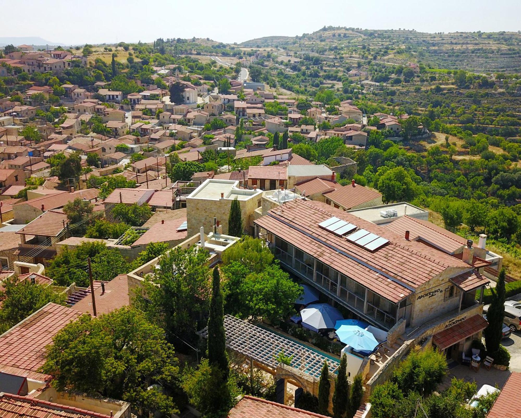 Apokryfo Traditional Guesthouse Lofou Exterior photo